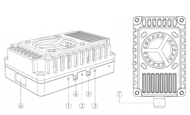 3.3G 4W UAV 비디오 송신기 장거리 이미지 전송 RC 부품용 3.3Ghz VTX 모듈 0