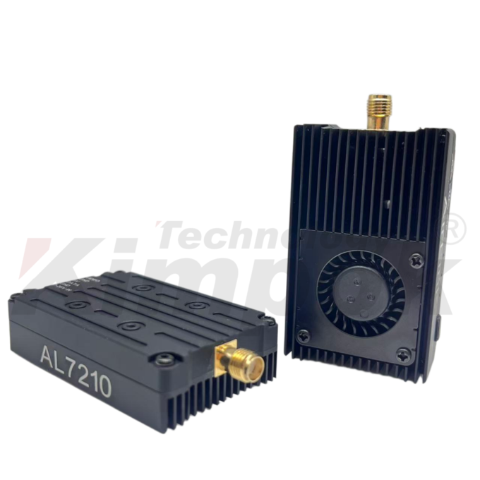 AL7210 6.1â7.2 GHz 10W High-Power Video Transmitter (VTX) â 64 Channels, IRC Tramp Remote Control 0