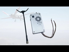 60km 1.5Ghz 5W UAV FPV VTX 드론 비디오 송신기 8 채널 12-36V