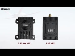 3.3GHz 4W VTX VRX 초장거리 비디오 송신기 및 수신기