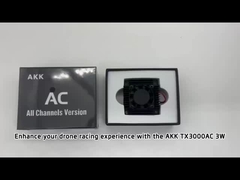 AKK 초장거리 VTX 4.9G 5.8G 3W 최대 20km FPV VTX 드론 비디오 전송 80CHs
