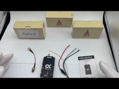 AKK 알파 8 8W 드론 VTX 5.8G 8W 5W 3W 1W 80CH 전원 전환 가능한 FPV 비디오 송신기 이미지 송신기