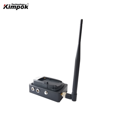 COFDM 2K 변조 10km UAV 비디오 송신기 HD 가벼운 무선 데이터 링크 1W RF 전력