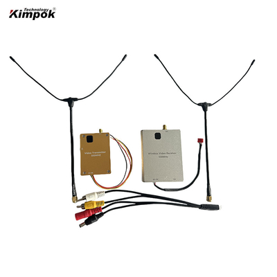 500Mhz 4W FPV VTX 무선 비디오 송신기와 수신기 드론 12-36V 안정 전송