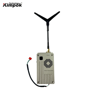전압 DC 12V 개인 폼 예 1.2Ghz 8W VTX FPV 무선 비디오 송신기 1.3Ghz 장거리 드론 비디오 송신기 및 수신기