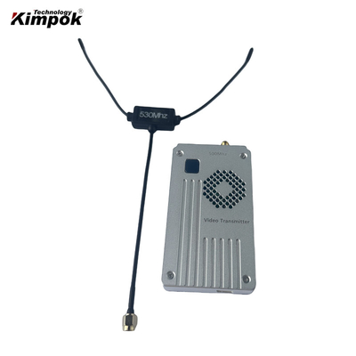 500-600Mhz FPV 비디오 송신기 5 와트 프라이빗 몰드 FM 무선 아날로그 송신기 및 수신기 8 채널