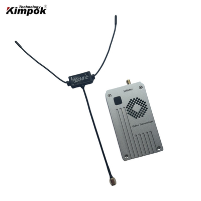 킴포크 500Mhz-600Mhz 5 와트 FPV VTX 60km 드론 장거리 비디오 송신기 및 수신기