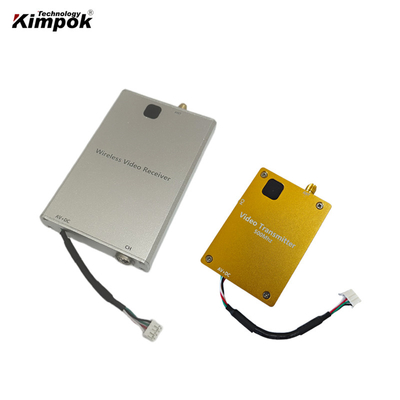 무선 비디오 전송 Kimpok 500Mhz 4 와트 FPV 비디오 송신기 및 수신기 40km 초장거리 비디오 링크