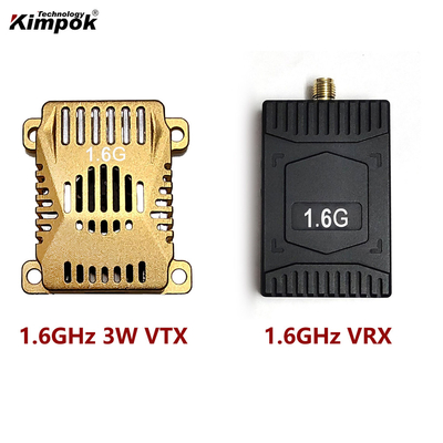 1.6G 1.7G 1.8g FPV VTX 3W 드론 비디오 송신기 IRC-트럼프 수신기