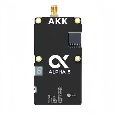 5.8-6.0GHz 5W 고출력 아날로그 비디오 송신기, 장거리 FPV 드론용