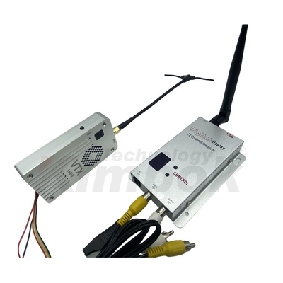 1.5G 5W VTX VRX 1505M-1680M 비디오 송신기와 수신기 고전력 이미지 전송 1.5G VTX