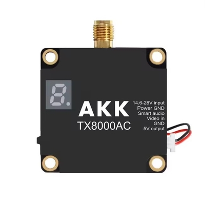 AKK 8W VTX 5.8G 8W 무선 비디오 송신기 8000mW FPV VTX 지원 스마트 오디오 RC 드론 FPV 레이싱