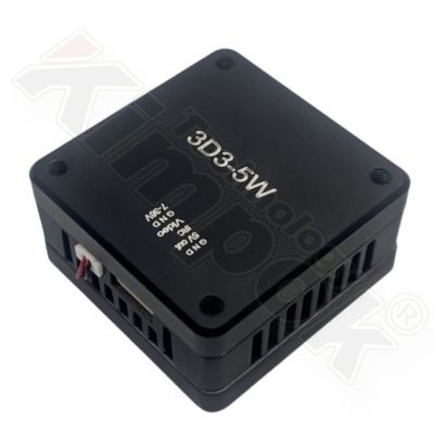 5W 3.3GHz 무선 비디오 송신기 고속 장거리 전송, 대부분의 드론과 호환되는 안정적인 신호, FPV 비행을 위한 신뢰할 수 있는 비디오 전송 액세서리