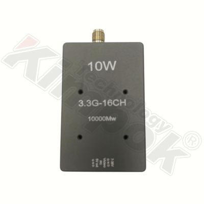 10W 고출력 3.3G VTX UAV 비디오 송신기 3.3Ghz FPV VTX 지원 IRC 트램프 프로토콜 RC 드론