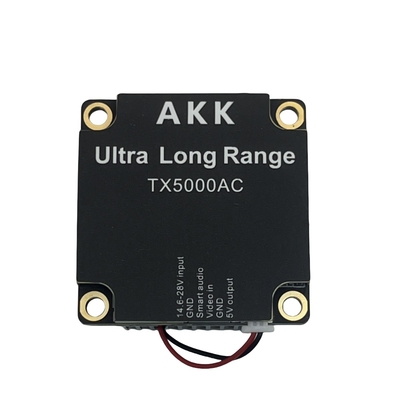 드론 부품 AKK TX5000AC 5W 5.8GHz FPV VTX 96CH 레이싱 비디오 송신기 5.8G FPV 레이싱 RC 쿼드콥터 48g 무게