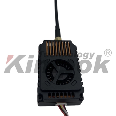 1.2G 10W 무선 FPV 비디오 송신기 울트라 장거리 UAV VTX 25mW 10000mW 조절 가능한 RF 전력