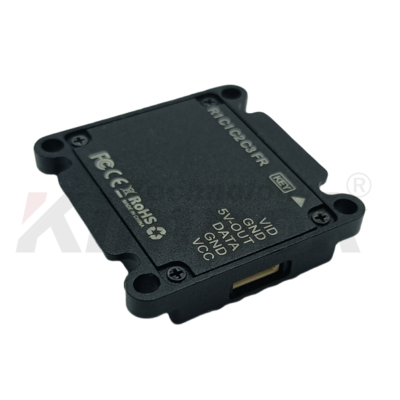 4.9 GHz  5.8 GHz 듀얼 밴드 2.5W UAV 비디오 송신기, 20km 범위