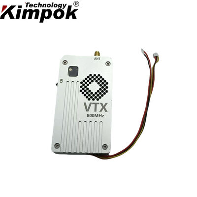 5W 800MHz 무선 이미지 송신기 및 수신기: 드론 비디오 전송을 위한 FPV VTX