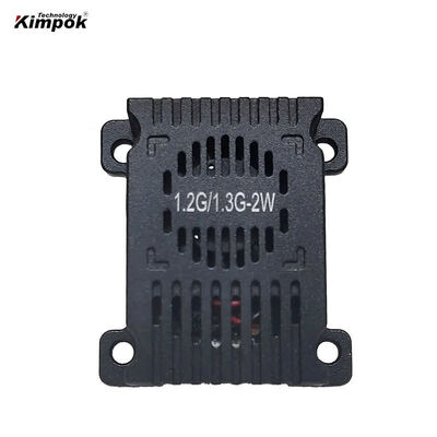 Kimpok 초장거리 비행 1.2G 1080MHz-1360MHz 2W VTX 드론 액세서리 비디오 송신기 전환 가능한 전력 25mW/2000mW FPV VTX 8CH 이미지 전송 심천 제작