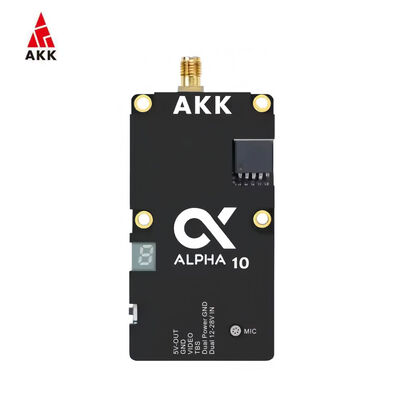 AKK Alpha 10 4.9G 5.8GHz FPV VTX 10W 80CH 드론 비디오 송신기 TBS
